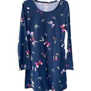 Wonder Nation Navy Butterfly Dress